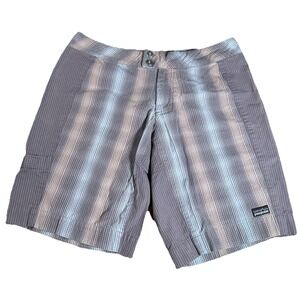 Patagonia Organic Cotton Women's 8 Slabstick Bermuda Walking Shorts 11" Inseam